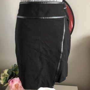 White House Black Market Black Mini Skirt